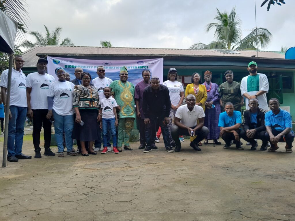 Day 1 of the inauguration and training of Atlantic humpback dolphin guardians