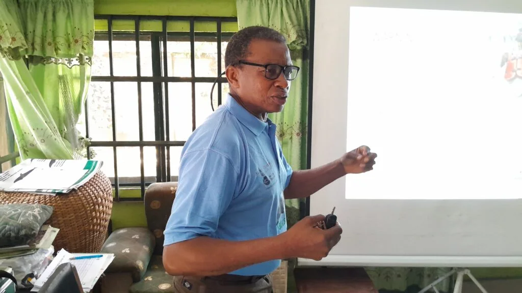 Day 2 of the inauguration and training of Atlantic humpback dolphin guardians