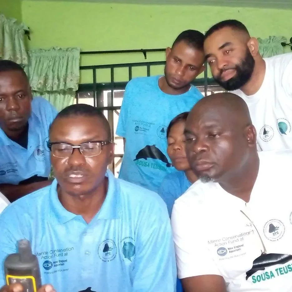 Day 3 of the inauguration and training of Atlantic humpback dolphin guardians