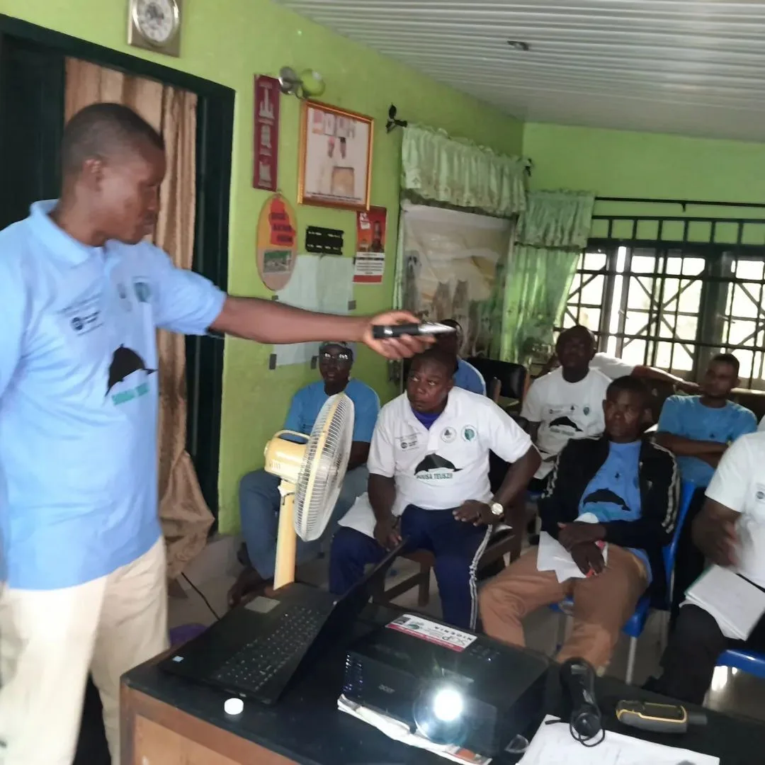 Day 3 of the inauguration and training of atlantic humpback dolphin guardians at the biodiversity preservation center