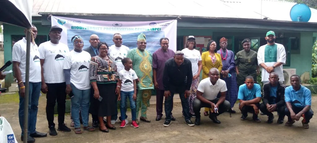 Day 1 of the inauguration and training of Atlantic humpback dolphin guardians