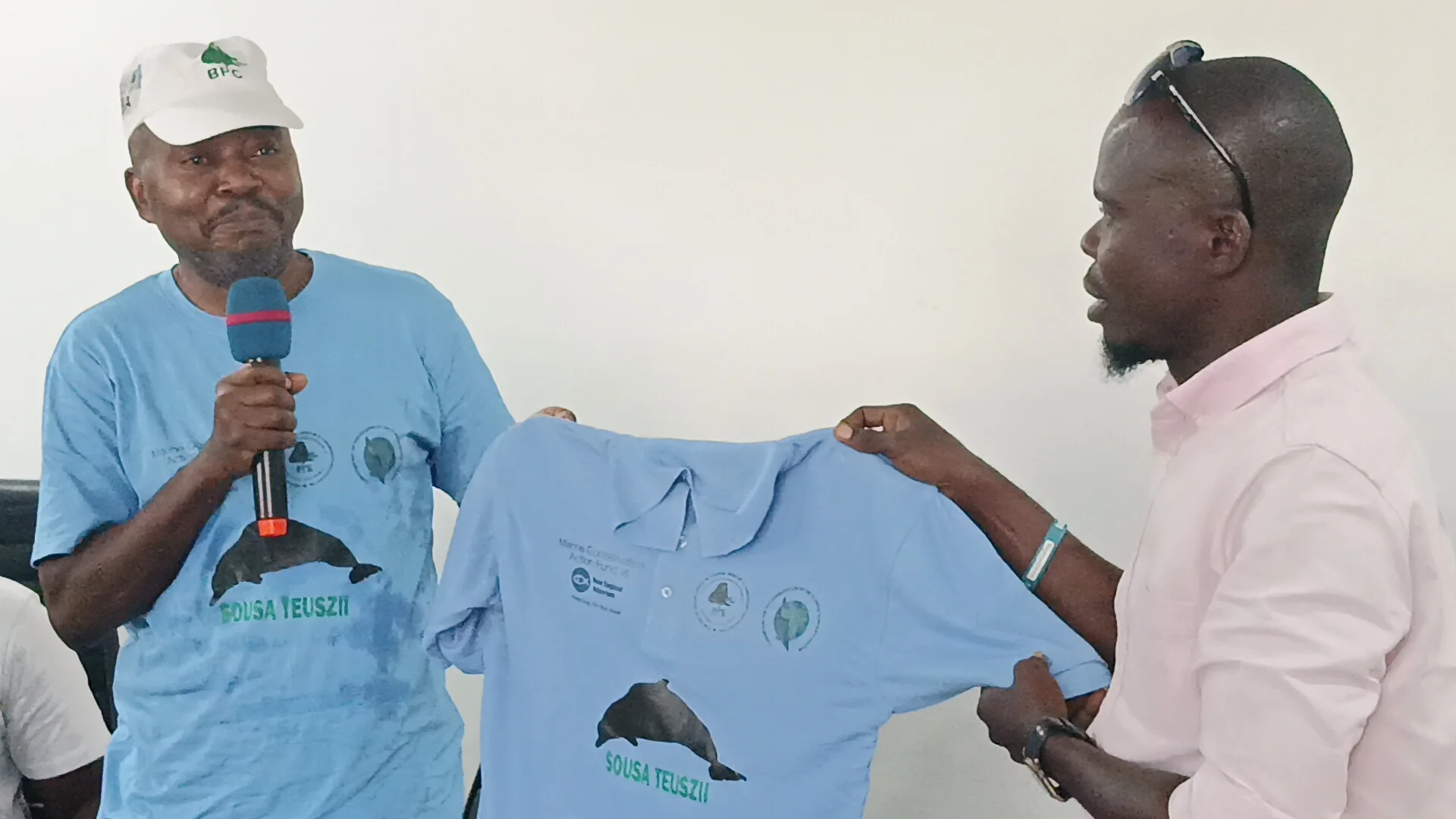 Day 4 of the Atlantic Humpback Dolphin Guardians' inauguration and training involved a crucial meeting with the representative of 