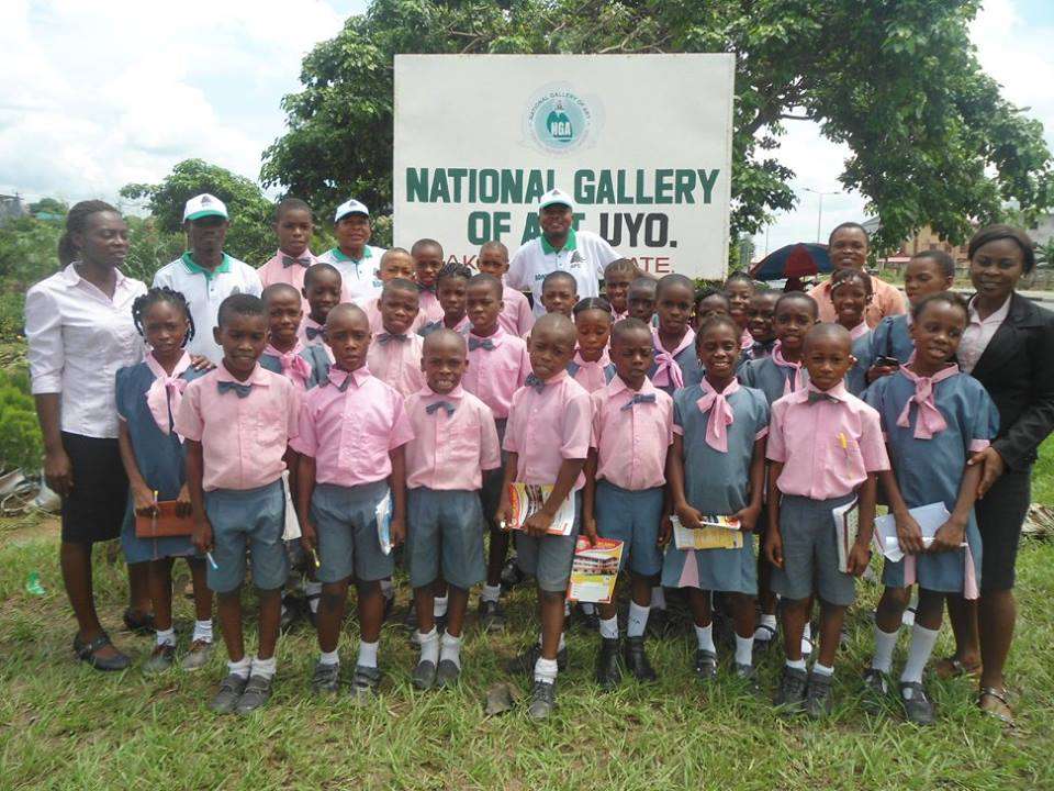 Eniang engages Children from Sureway School Uyo